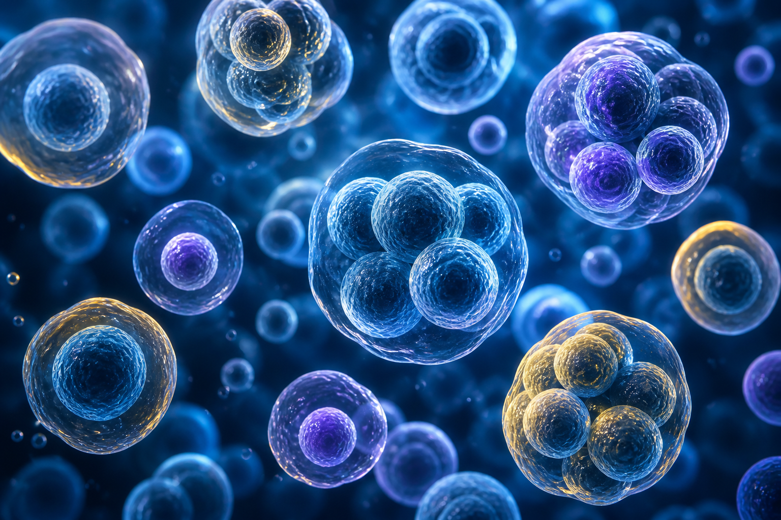 Floating cell culture imagery